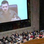 El presidente de Ucrania, Volodimir Zelensky habló ante el Consejo de Seguridad de la ONU, y les preguntó: "si no hay nada que puedan hacer, además de conversar".