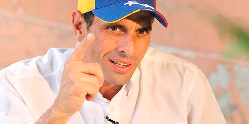 Henrique Capriles Radonski.