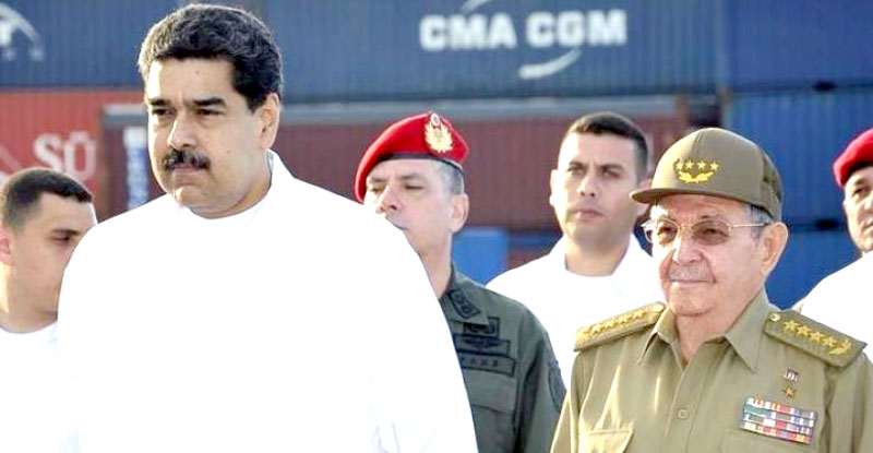 Nicolás Maduro le dona plantas eléctricas a Cuba, mientras Venezuela padece cada vez más fallas en el suministro de electricidad.