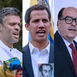 Henrique Capriles, Leopoldo López, Juan Guaidó, Julio Borges, y María Corina Machado, encarna una oposición muy variopinta en Venezuela.