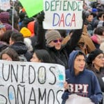 Se cuestiona la legalidad del programa DACA, por parte de los republicanos, quienes piden su eliminación.