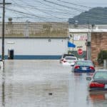 Autoridades de California han calificado la inundación como masiva.