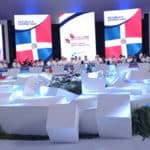 Sesión plenaria de la XXVIII Cumbre Iberoamericana, en Santo Domingo.