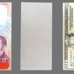 El papel moneda venezolano es excelente para falsificar dólares.