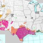 El Servicio Meteorológico Nacional ha emitido advertencias para los siguientes estados: Arkansas, Luisiana, Misisipi, Alabama, Georgia, y Florida.