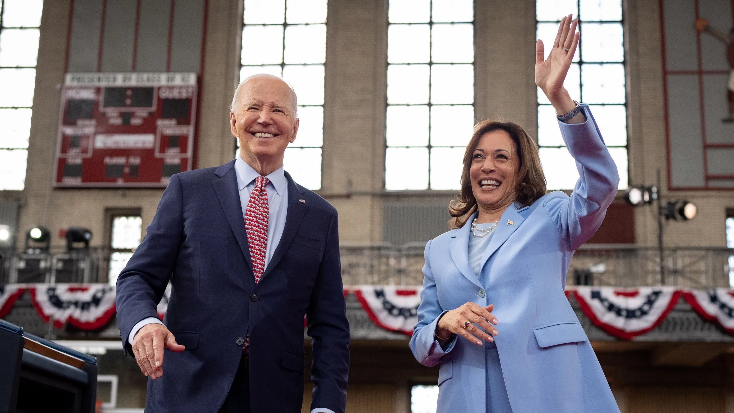 Joe Biden y Kamala Harris